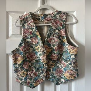 Vintage embroidered waistcoat (approx L-XL)